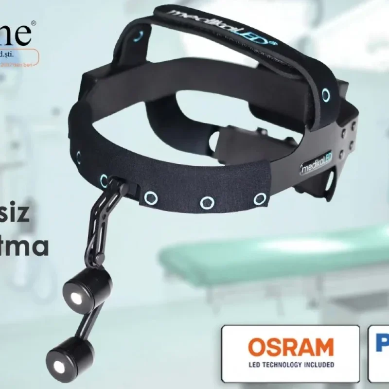 medikaLED twinkle dual-light surgical headlight