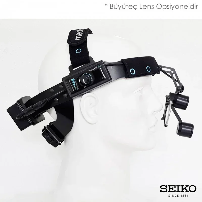 medikaLED twinkle dual-light surgical headlight