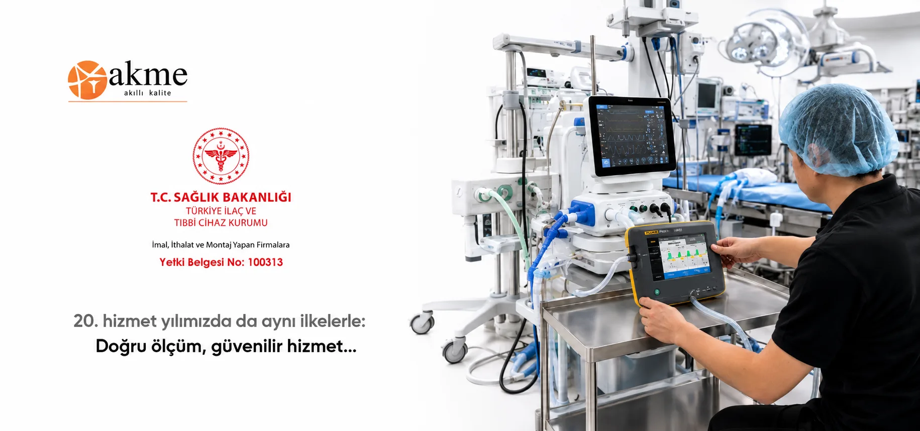 Akme Medikal biyomedikal kalibrasyon laboratuvarı